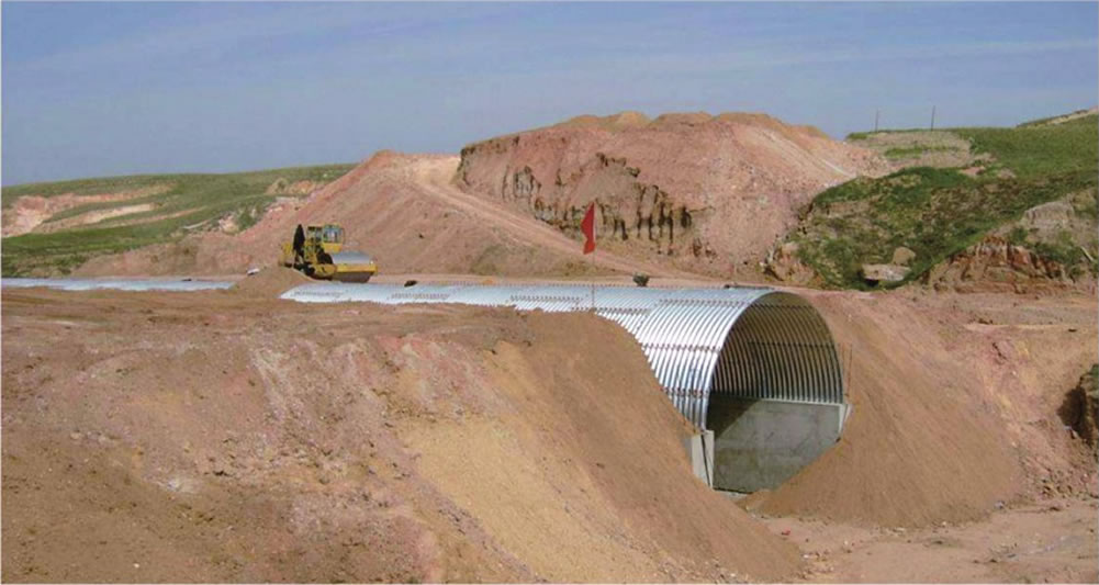 公路普通地段鋼波紋管涵洞回填要求 公路普通地段鋼波紋管涵洞回填要求