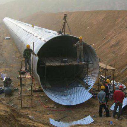 金屬波紋涵管施工 金屬波紋涵管施工